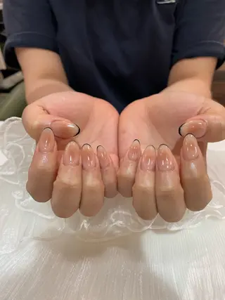 ネイル るか/透明感 カラー/アレンジのヘアスタイル