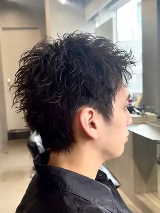 ショート パーマ fifth 児玉達哉 当日予約🙆のヘアスタイル