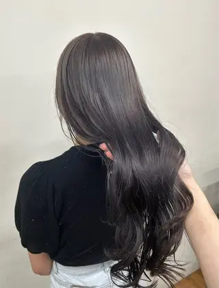ロング カラー IO【イオ】ブリーチ／ダブルカラー/髪質改善/ケアブリーチ/ハイトーン／長野市／長野駅所属・木藤 優杏のヘアスタイル