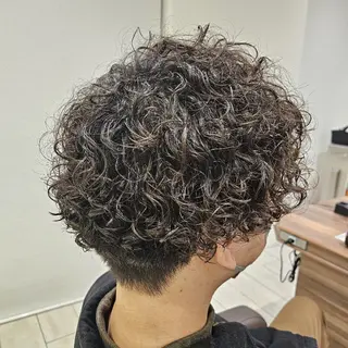 パーマ メンズ 🌀メンズパーマ特化 藤井 凌雅🌀のヘアスタイル