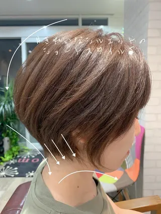 ショート カラー Blossom大塚 ディレクター永野のヘアスタイル