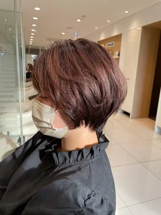 ショート カラー 新規限定カット無料 クーポン有り【桂口】のヘアスタイル