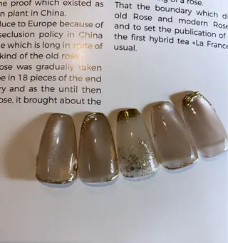 ネイル 藤田 未来のネイルデザイン