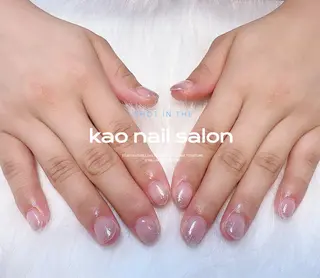 ネイル kao nail マグネット/長さだしのネイルデザイン