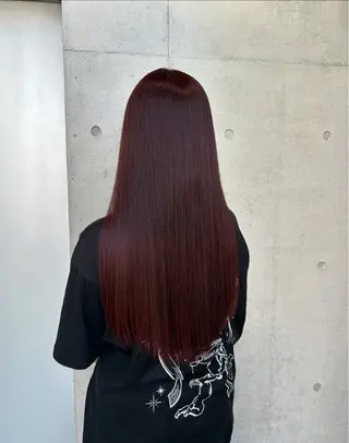 ロング カラー ヘアアレンジ ボブ艶モテカラー🫧 カリンのヘアスタイル