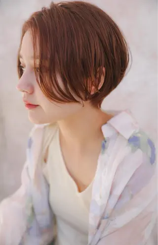 ショート カラー ショートヘア特化 似合せが得意🤩のヘアスタイル