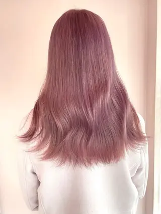 ロング カラー 透明感艶カラー 💛MAHO💛のヘアスタイル