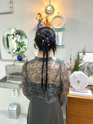 ヘアアレンジ chika/艶カラー /似合わせカラーのヘアスタイル