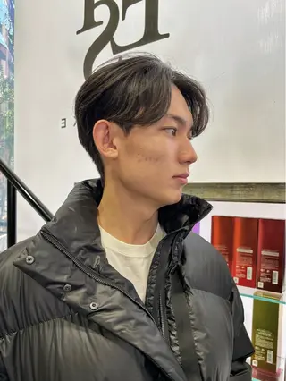 メンズ mens骨格矯正/ 理論パーマ/yuyaのヘアスタイル