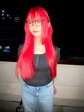 ロング habitt所属・Fu jiのヘアスタイル