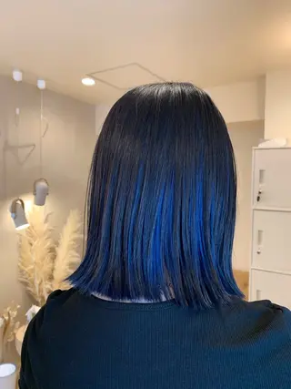 ミディアム カラー 矢場町/ダブルカラー /レイヤー/アリサのヘアスタイル