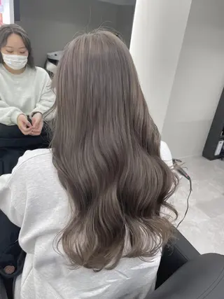 ロング カラー 心斎橋/ブリーチなし 髪質改善/レイヤーのヘアスタイル