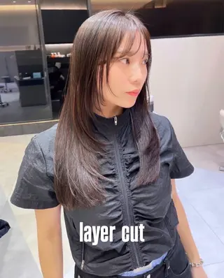 ロング カラー corso by K-two所属・k-two top stylist 林原のヘアスタイル