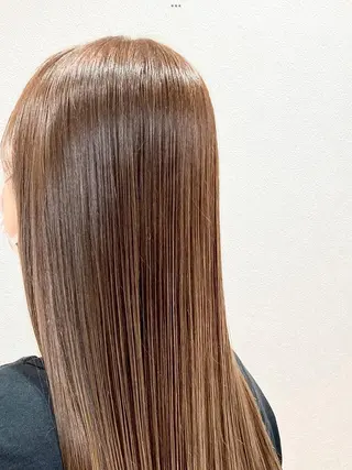 ロング カラー Annon プライベートサロンのヘアスタイル