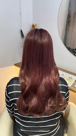 カラー himari/ブリー チモデル募集/熊谷のヘアスタイル