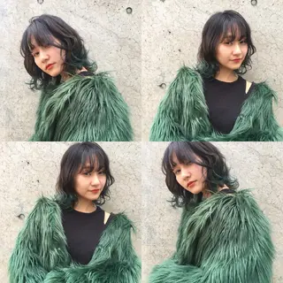 セミロング カラー nambu-GARDEN所属・上田 昂雅のヘアスタイル