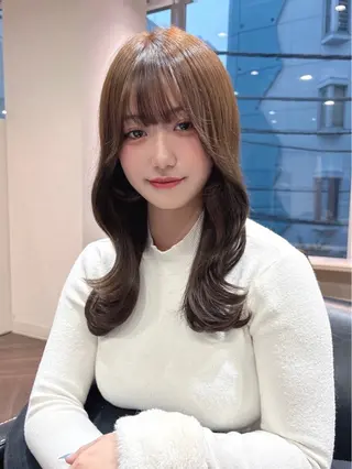 ロング カラー C'BON hair salon neaf所属・滝口 和城のヘアスタイル