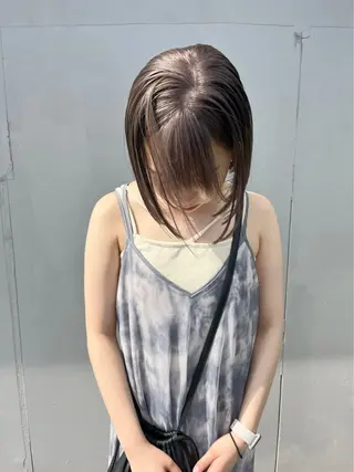 ショート カラー Hina/ハイライト 、パーマモデル募集中のヘアスタイル