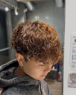 パーマ メンズ fifth 原宿店所属・fifth原宿 今村圭一のヘアスタイル