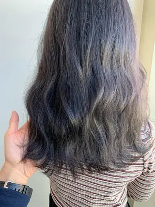 セミロング カラー Beach private salon所属・Beach 代表 KENTAのヘアスタイル