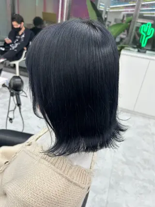 ショート カラー パーマ ヘアアレンジ メンズ 🤍透明感カラー🤍 ブリーチ🤍AINEのヘアスタイル