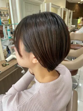 ショート 韓国ヘアメイク🎀/ 縮毛矯正✨山本媛香のヘアスタイル