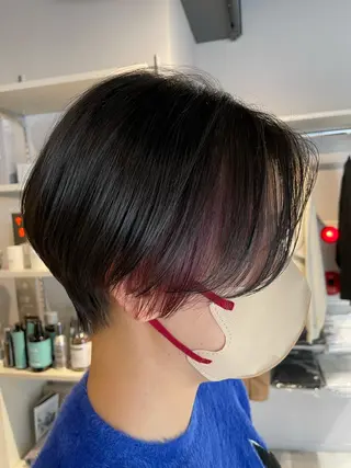 ショート カラー ヘアアレンジ ブリーチ👩‍🦳/ ‪✂︎MANAMIのヘアスタイル