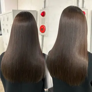 ロング 透明感カラー・ 髪質改善🩵イケダのヘアスタイル