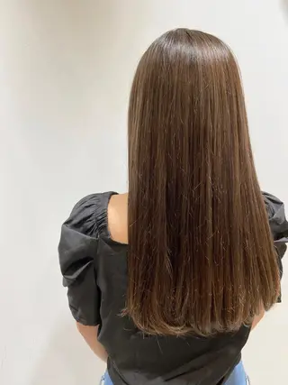 ロング カラー 🐺ウルフ/レイヤー 似合わせ‎🤍沙羅のヘアスタイル