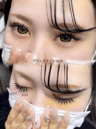 マツエク・マツパ 中谷 桃佳のマツエク・マツパデザイン