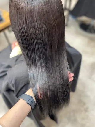 カラー 中原 栞奈のヘアスタイル