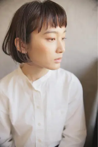 ショート カラー パーマ 下北沢 soiのヘアスタイル