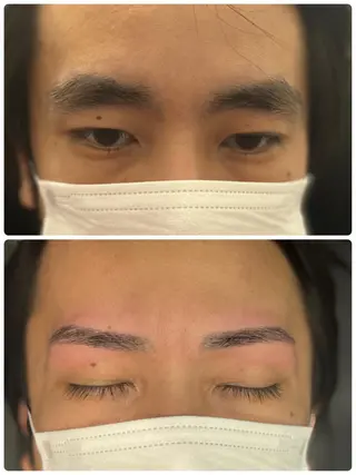 ショート アイブロウ 溝部裕太Hair salon808代表のヘアスタイル