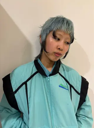 ショート カラー ヘアアレンジ SALOWIN 神宮前５丁目店所属・メンズ/特殊ヘア パーマ🕷️小夏貴也のヘアスタイル