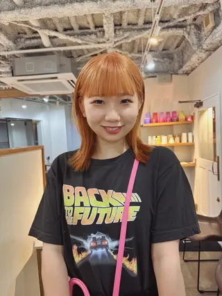 カラー 🧣misaki 透明感カラー🧣のヘアスタイル