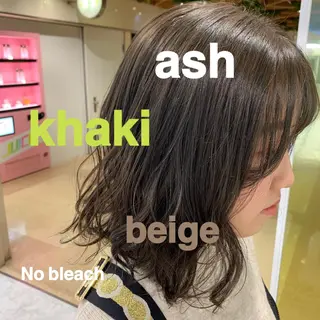 セミロング カラー ヘアアレンジ GO TODAY SHAiRE SALON  原宿verno店所属・完全💗マンツーマン marinのヘアスタイル