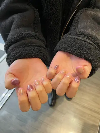 ネイル 束感まつ毛/ネイル/ LED♥KIRARAのマツエク・マツパデザイン