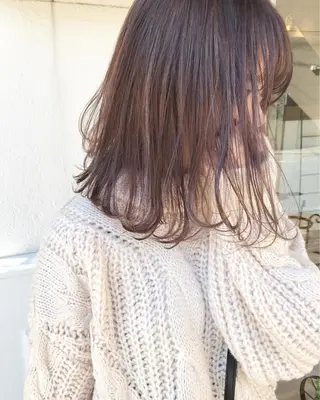 ミディアム Musiiik hairのヘアスタイル