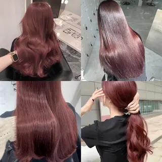 セミロング rio🧚🏻‍♀️ 暖色/グレージュのヘアスタイル