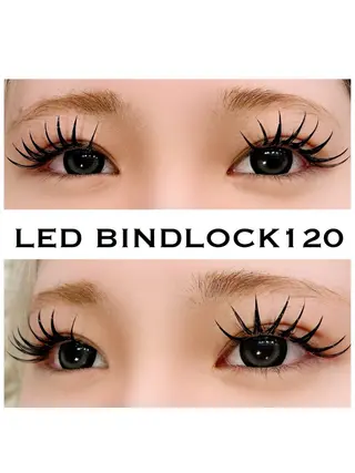 マツエク・マツパ シュガーレイ所属・バインドロック🦋 アンドヘルシーのマツエク・マツパデザイン