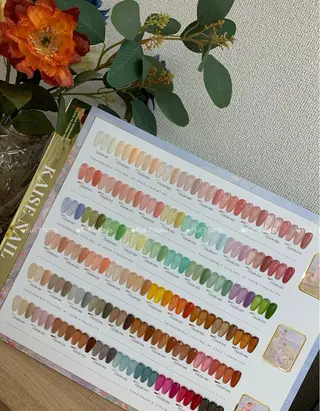 ミディアム Full 7 Nails所属・Full 7Nail-団子のネイルデザイン