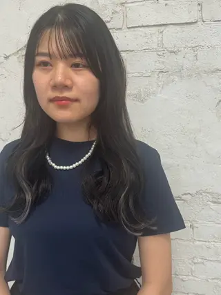 ミディアム LUNTY NAMBA所属・🌶推しカラー RINA🌶´-のヘアスタイル