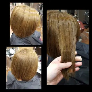 ショート カラー 平田 久恵のヘアスタイル