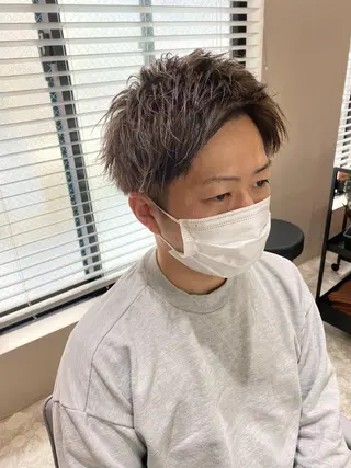 メンズ 梅田中崎町メンズ 美容師ユースケのヘアスタイル