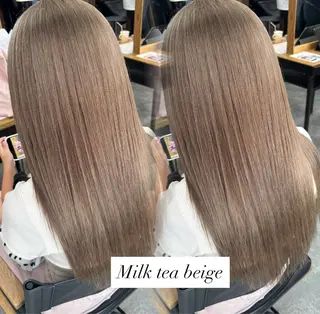 カラー 市毛 結菜のヘアスタイル