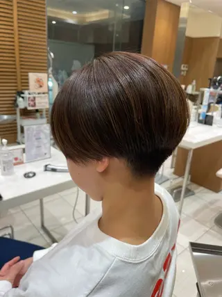 ショート 髪質改善/縮毛矯正 🧸梅川のヘアスタイル