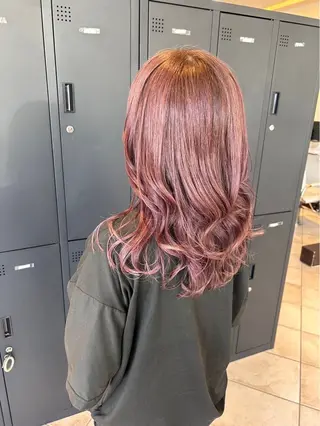 カラー AXIS 相模原店所属・うる艶＆縮毛矯正 ⟡.·小林理菜⟡.·のヘアスタイル