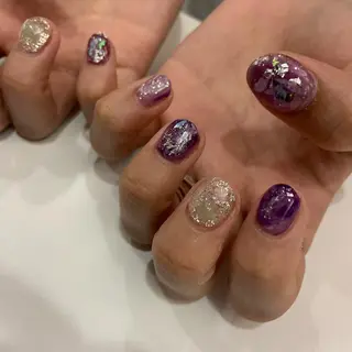 ネイル AMI ウルフパーマ/メンズのヘアスタイル