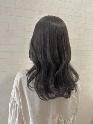 ロング カラー 大人レイヤー& 透明感カラー💄のヘアスタイル