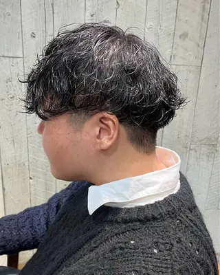 パーマ メンズ らいむ/ レイヤー/パーマのヘアスタイル